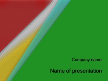 African Colors PowerPoint template