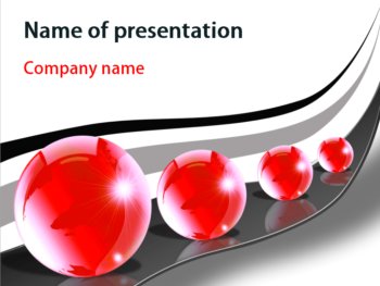 Big Balls PowerPoint template