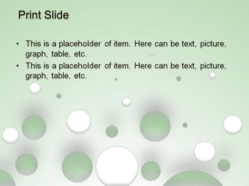 Bubble Game PowerPoint template