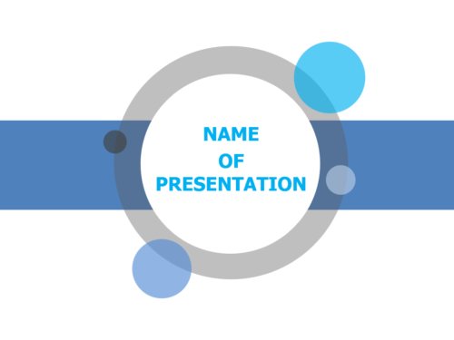 Round Shape PowerPoint template