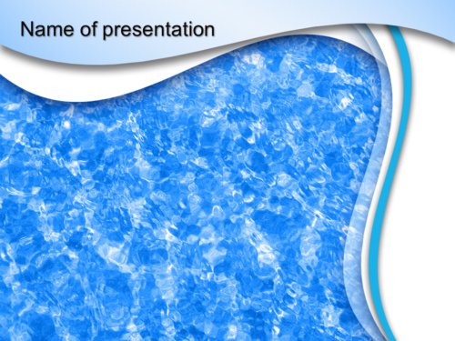 Water Paint PowerPoint template