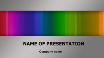Drawing Colors PowerPoint template