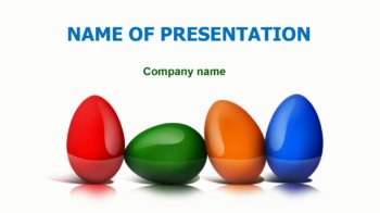Happy Easter PowerPoint template